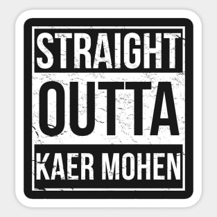 Straight Outta Kaer Morhen Sticker